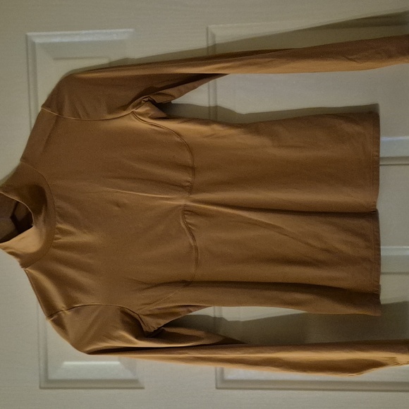 PINK Victoria's Secret Camel Turtleneck Top - Picture 1 of 5